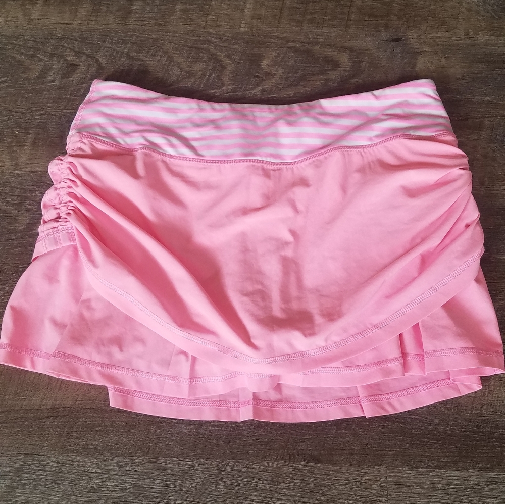 Lululemon pink running skirt